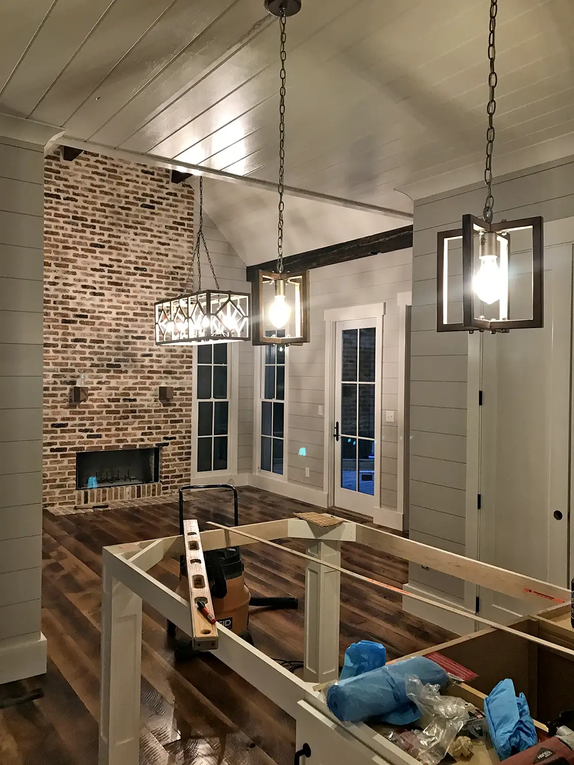 Luxury new home construction - Middle Field project progress photo 35 by McQuillen Custom Homes in Orange Beach, AL